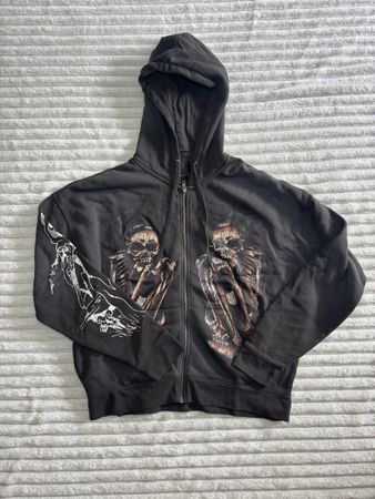 Original Ed Hardy Zip Hoodie Kapuzenpullover