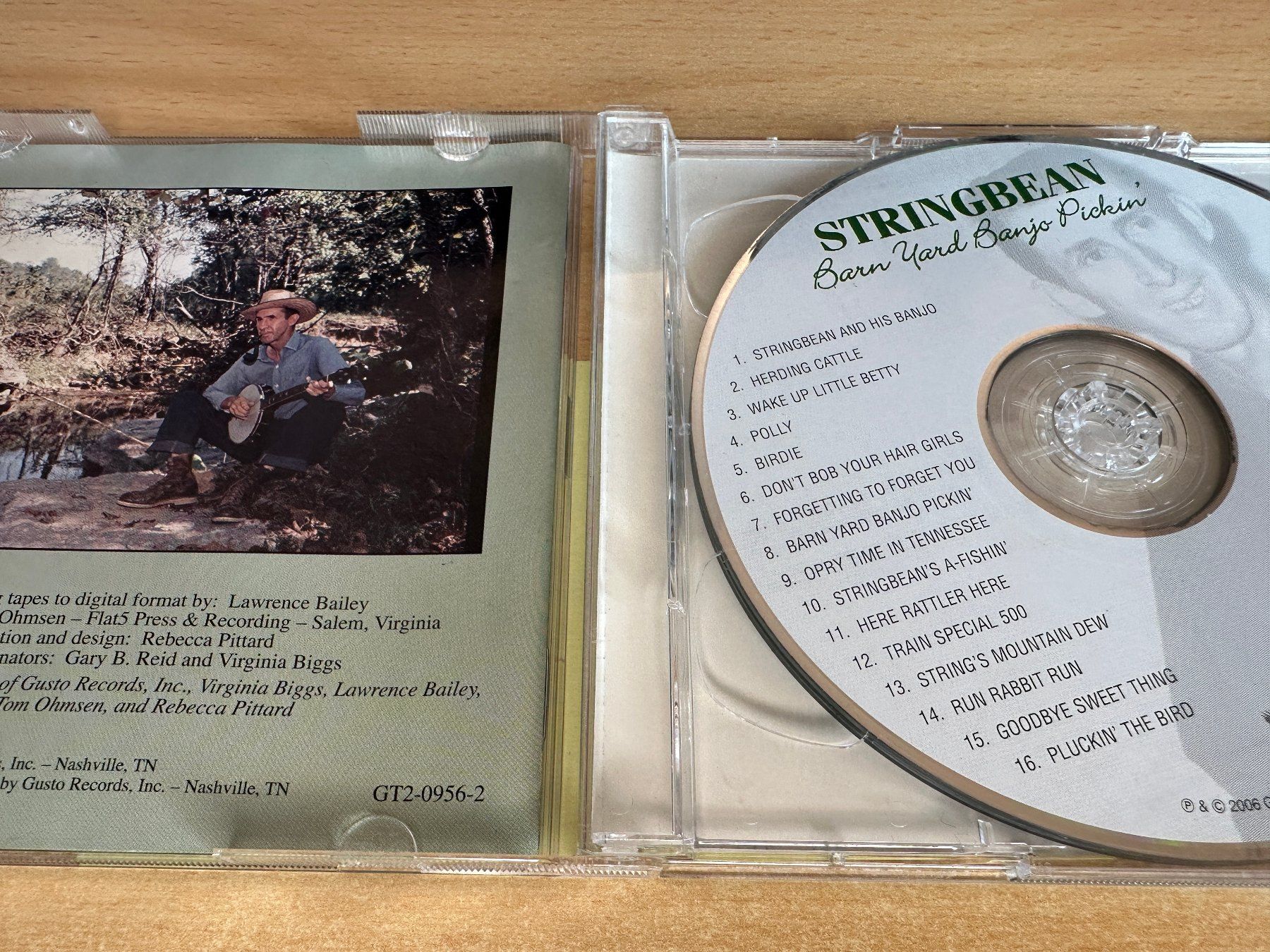 CD: Q5 Stringbean – Barn Yard Banjo Pickin - 2 CD – Usato da Rikon im Tösstal venduto da Alpenmutz 2