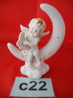 Engel mit Harfe im Mond, Nr. c22