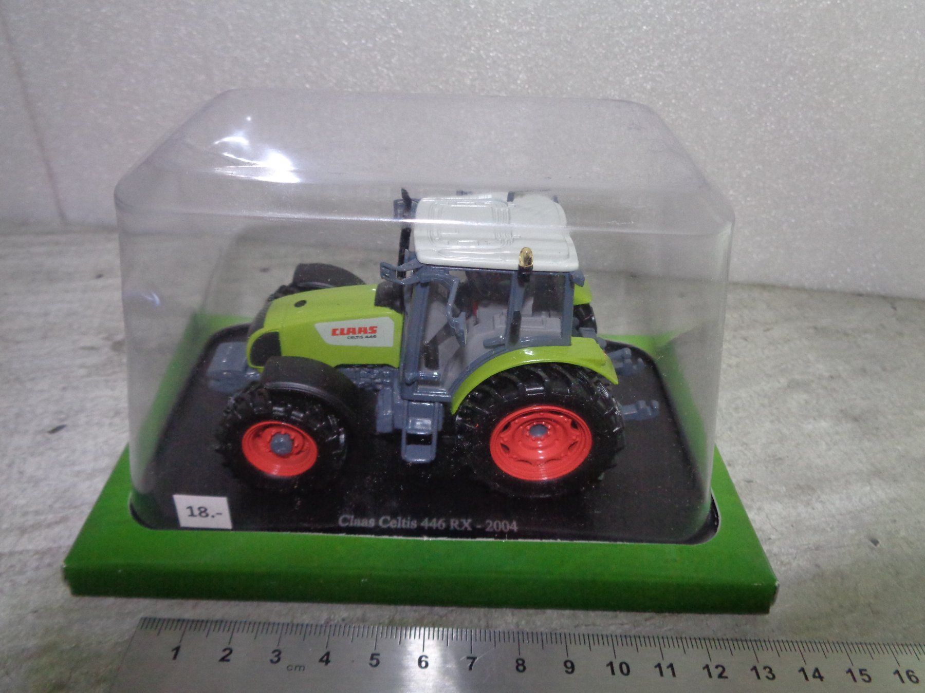 Modellbausätze & Standmodelle: Hachette 1:43 Tracteur Class Celtic 446 RX 2004 – Neu und originalverpackt aus Reconvilier von rallycar