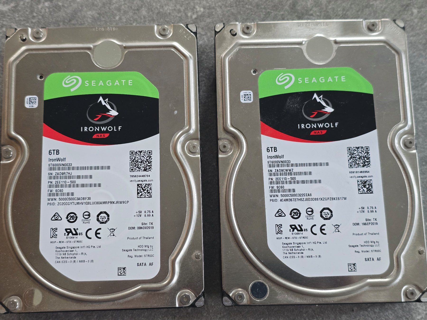 Seagate Dischi rigidi: Seagate Ironwolf 6TB NAS, 2Stk – Usato da Olten venduto da Triologyblue