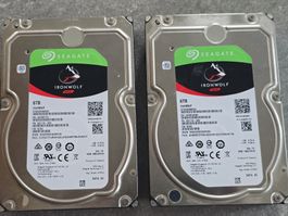 Seagate Ironwolf 6TB NAS, 2Stk