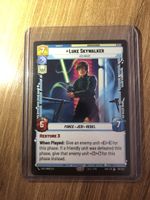 STAR WARS UNLIMITED Luke Skywalker First Edition!