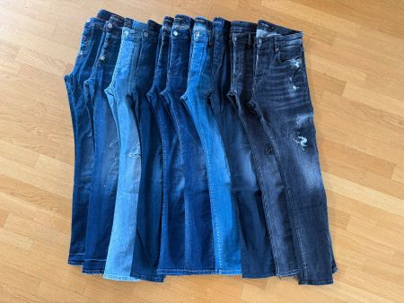 10x Marken-Jeans (Männer, Gr. 32-34)