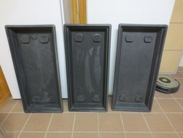 3 Pflanzenuntersetzer