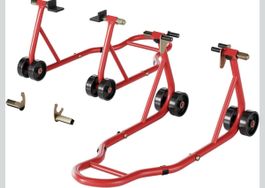 Motorradständer Vorne Hinten Set 2 Teile TOP!