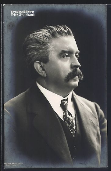Cartoline postali: AK Generalmusikdirektor Fritz Steinbach – Usato da Berlin venduto da bartko-reher