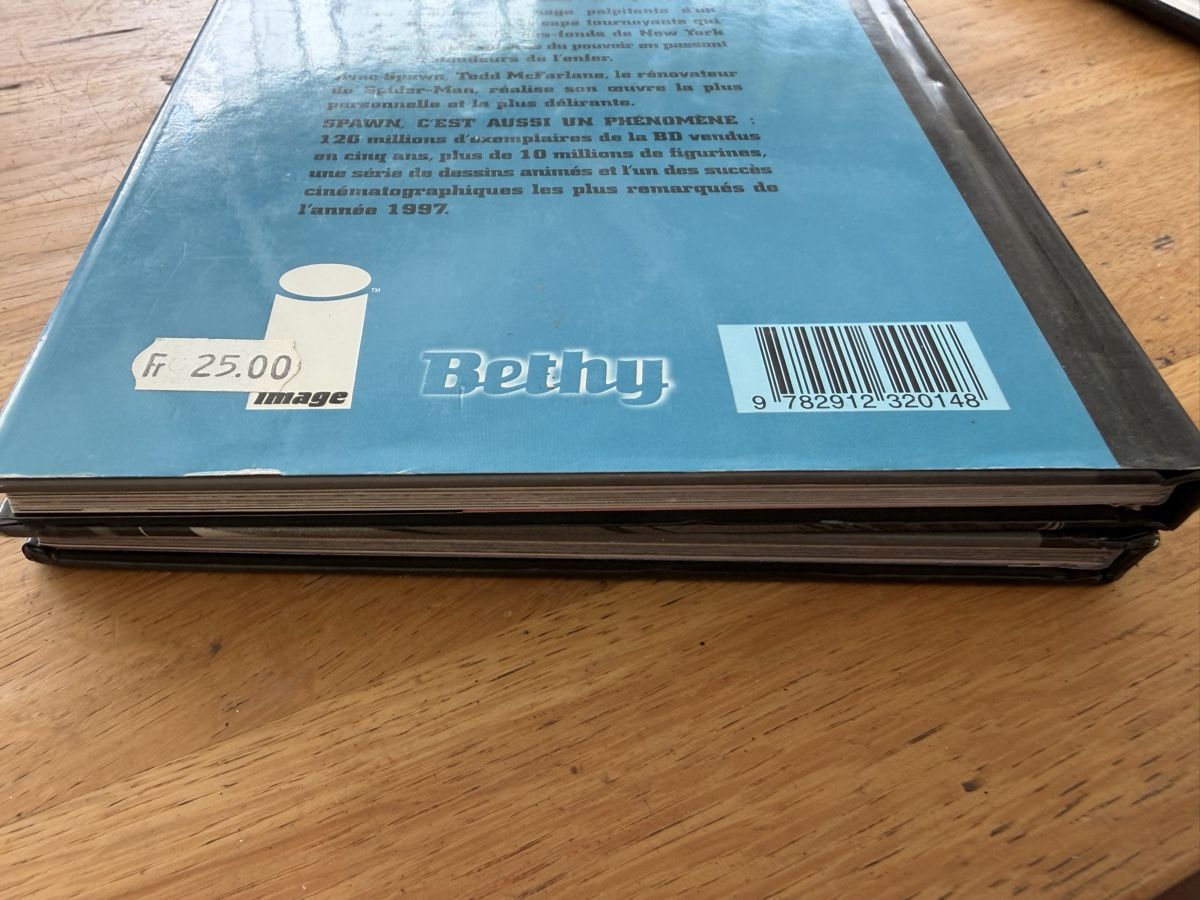 BD: de deux albums Spawn des éditions Bethy – D'occasion à Echallens par leo_dk2d 3