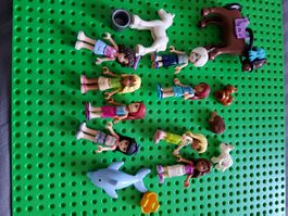 Lego friends Figuren und Tiere