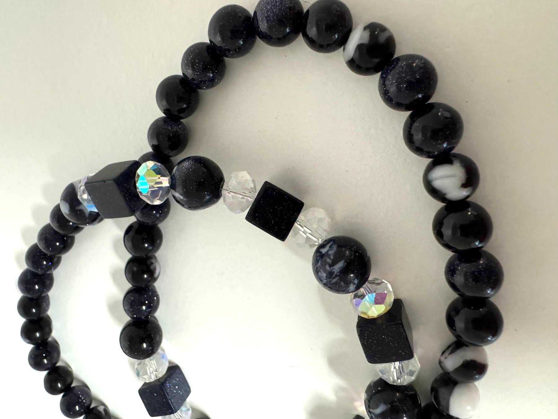 Catenine: Aktion/ Halskette Blaufluss, Kristall – Nuovo (secondo la descrizione) da Biberist venduto da tl-schmuck 2