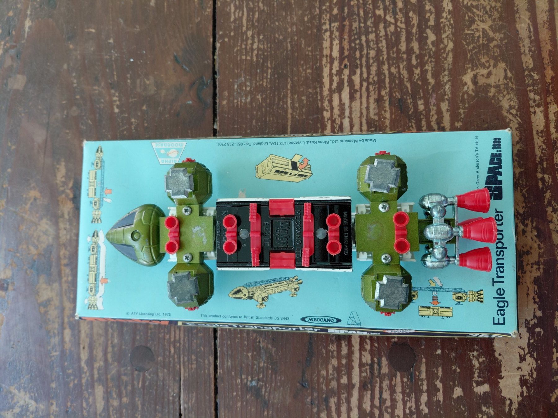 Dinky Toys Kit di modellismo & Modellini statici: Dinky Toys Eagle Transporter Space 1999 model 359 – Usato da S. Vittore venduto da Gmg70 5