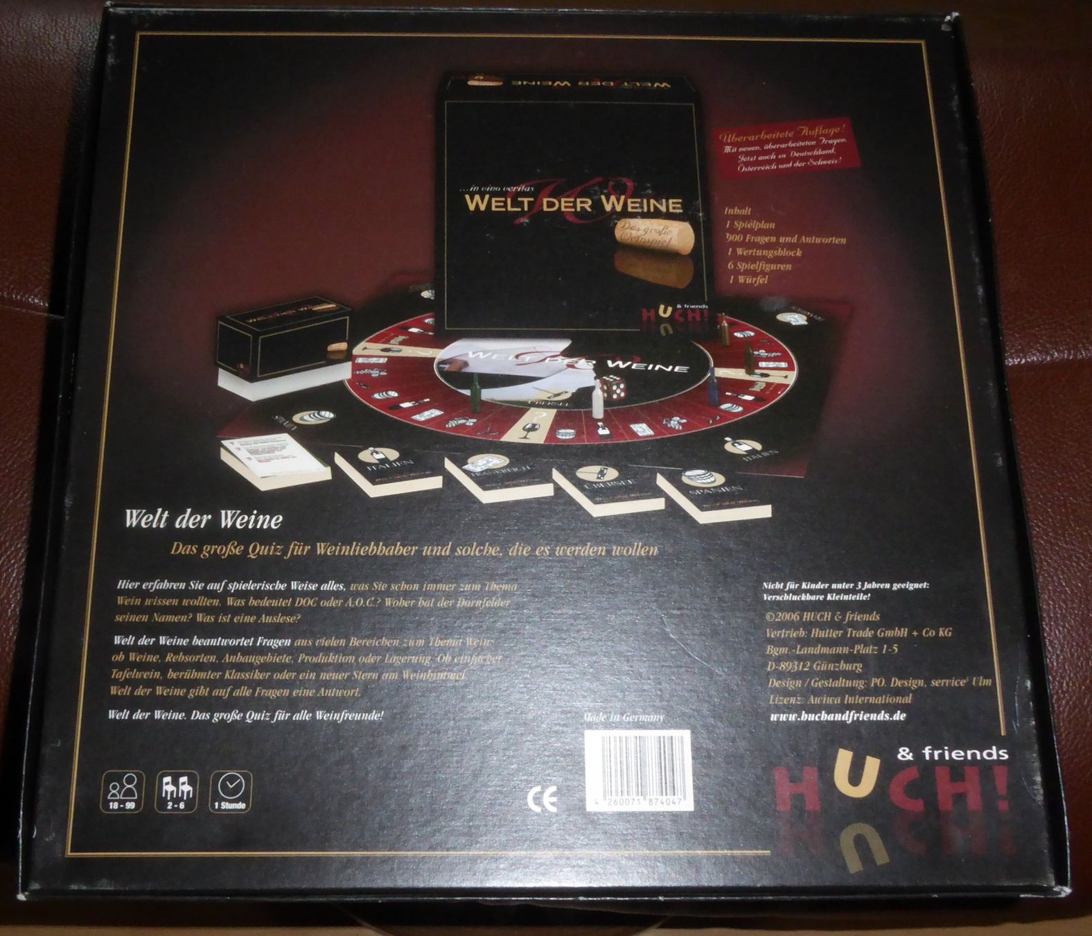 Spiele: Brettspiel Das Grosse Weinspiel – Gebraucht aus Gossau SG von tenerife11 1