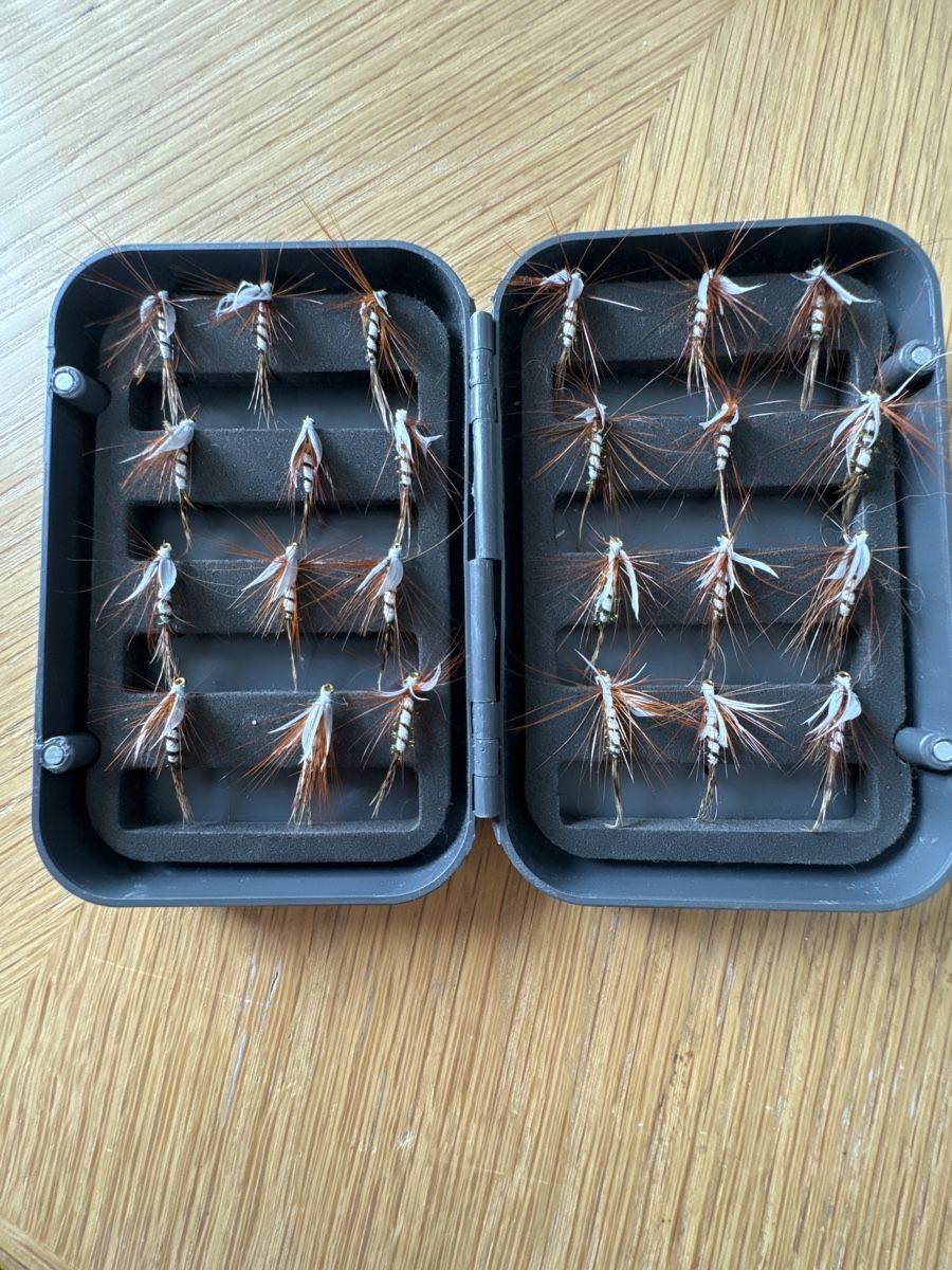 Esche: Trochenfliegen zum Fliegenfischen – Nuovo (secondo la descrizione) da Dübendorf venduto da FlyfishShop