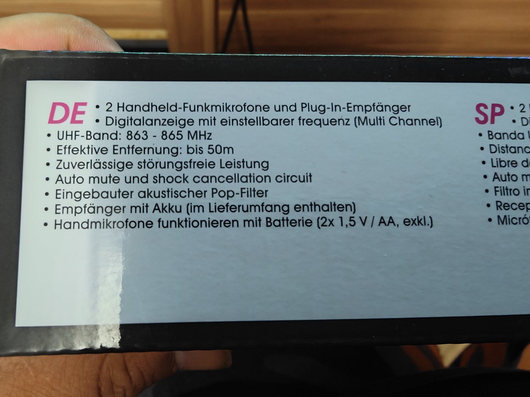 Microfoni: microphones set duo mit reciver – Nuovo (secondo la descrizione) da Schöftland venduto da magicX01 5