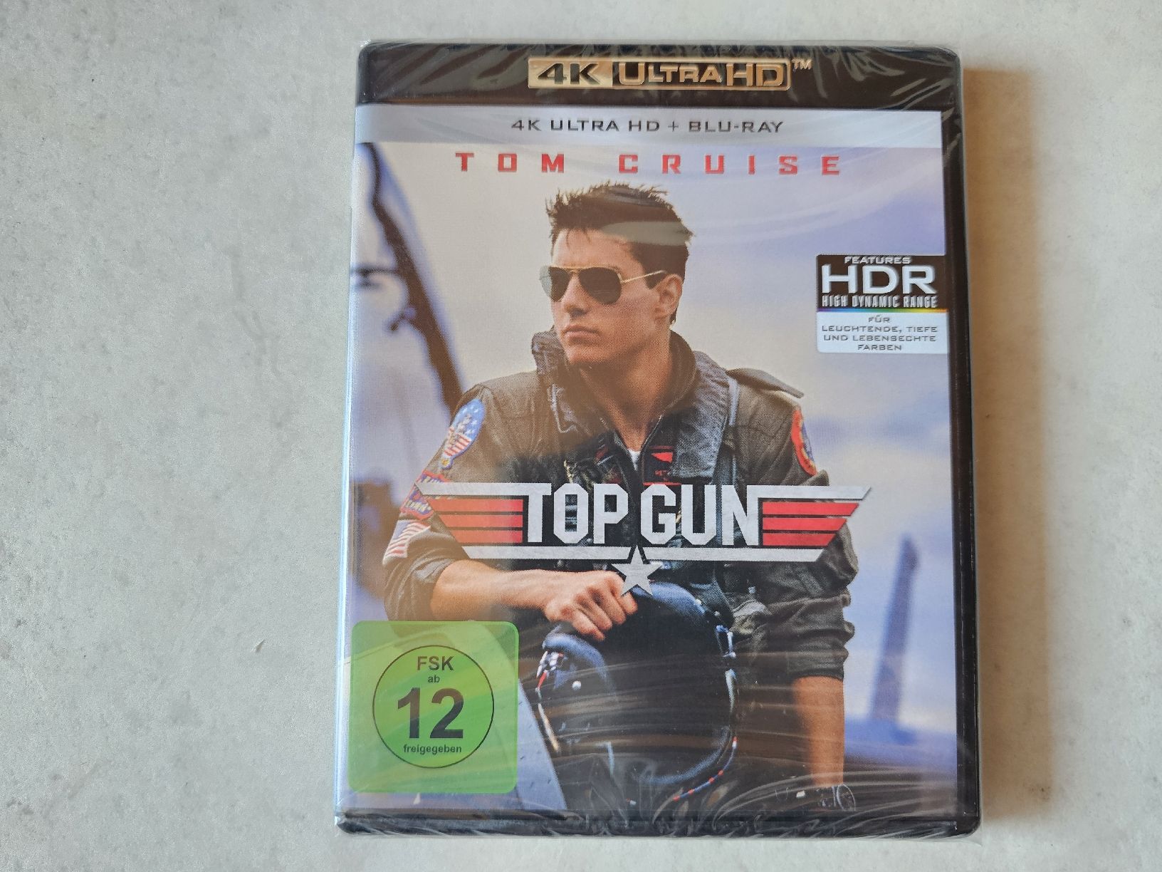 Alle DVDs: Top Gun  /  Bluray 4k  -  Fabrikneu – Neu und originalverpackt aus Schneisingen von backstore24