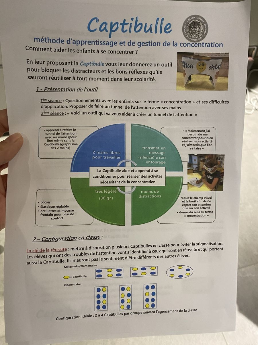 Giochi: Captibulle pour aider enfant à se concentrer tda – Nuovo (secondo la descrizione) da Salvenach venduto da gwenwywar 3