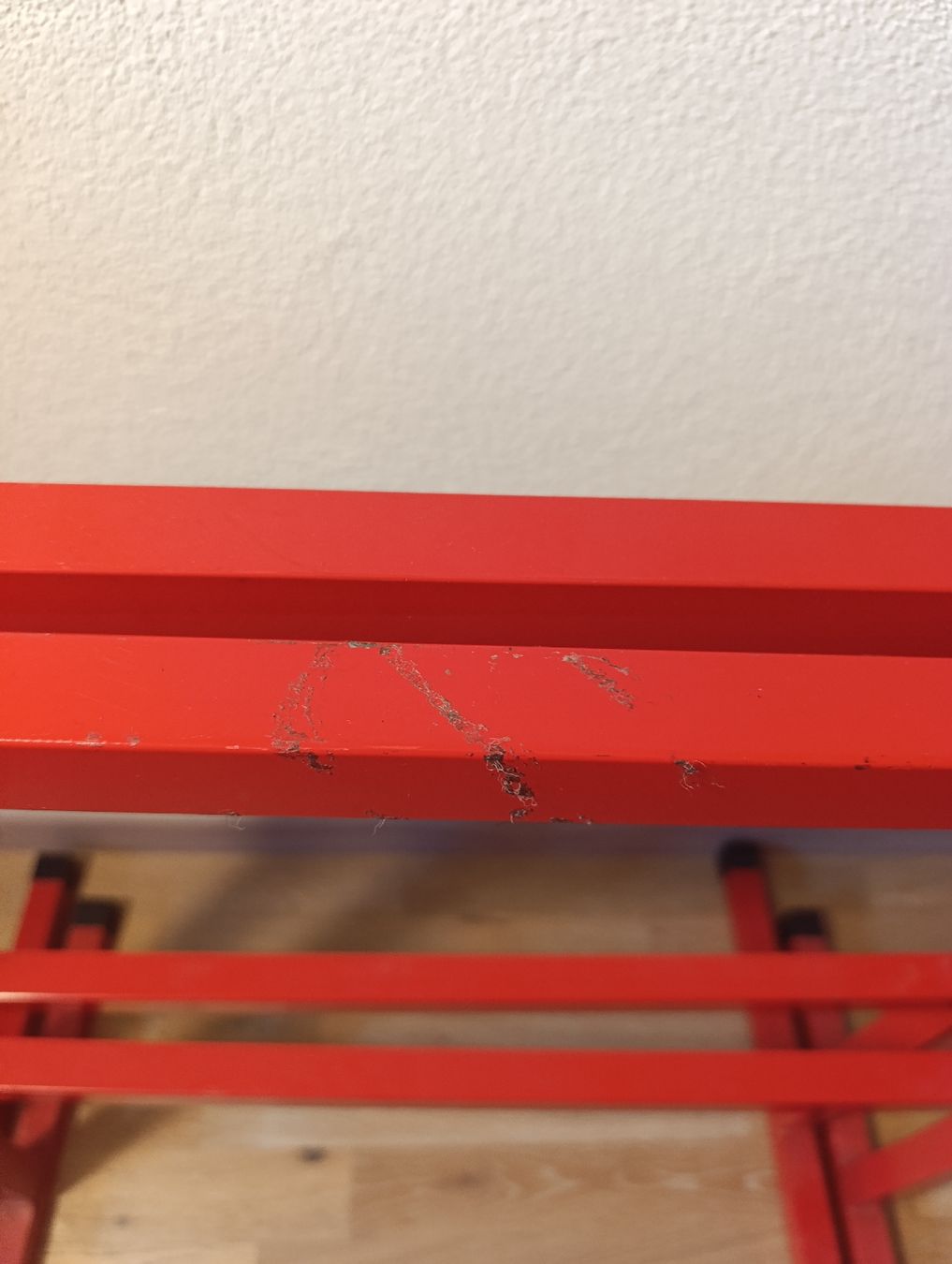 Établis: Arbeits- oder Tischbock Metall rot – D'occasion à Zürich par CS_2000 2