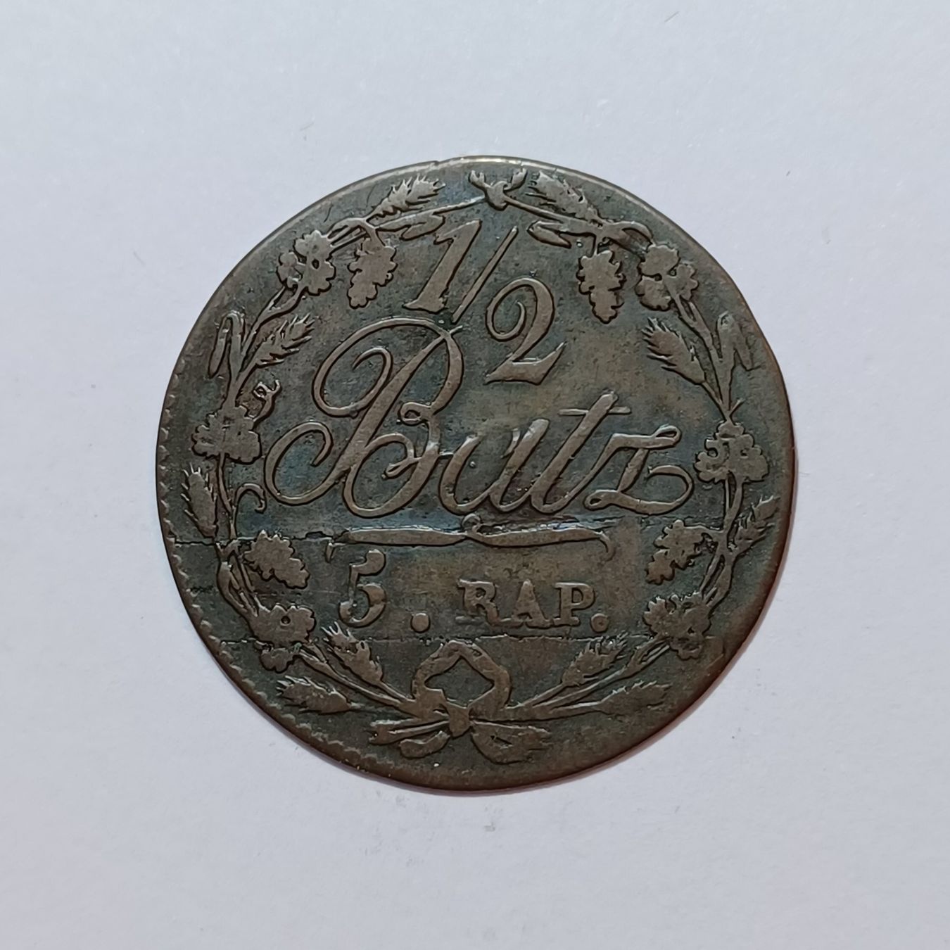 Tutti le monete: 1/2 Batzen 1816 Waadt – Usato da Pfäffikon ZH venduto da Schweizer_Muenzen 1