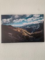 Canvas photography of Stelvio Pass