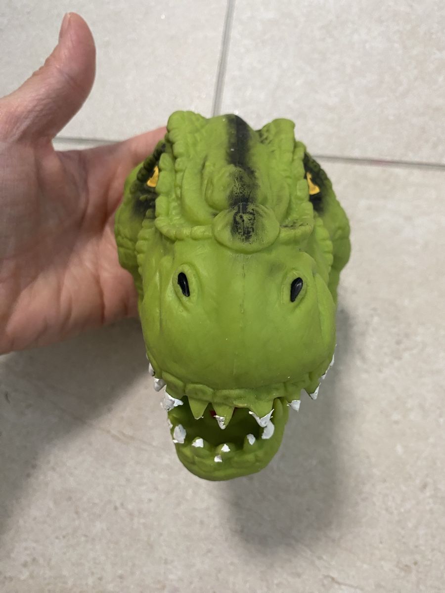 Spielzeuge: Handpuppe T-Rex Dinosaurier – Gebraucht aus Neerach von ne11a 2