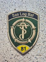 *** Badge San Log Bat 81 mit klett ***