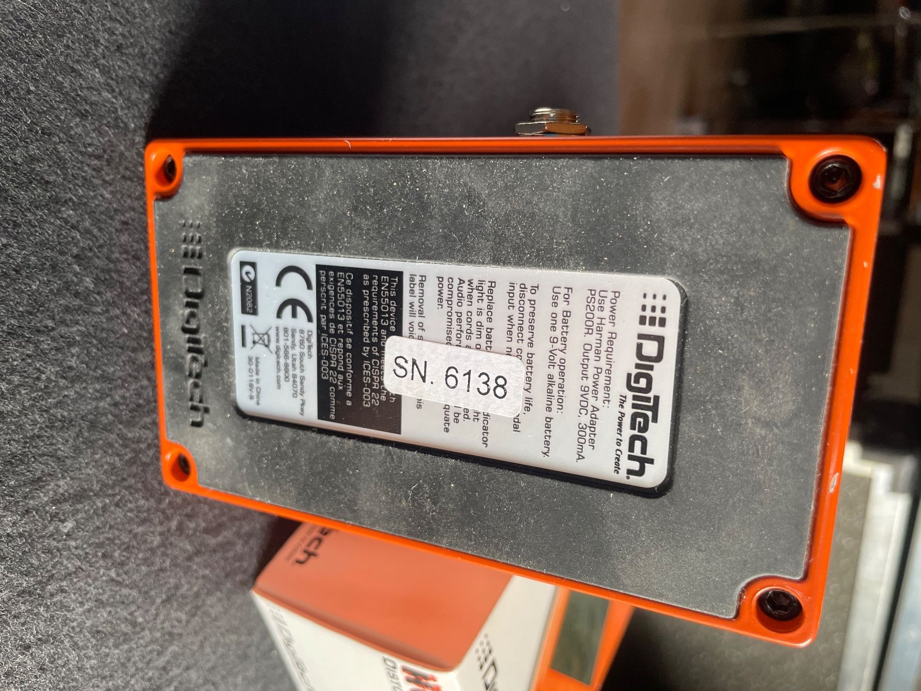 Strumenti musicali: Digitech Hot Head Distortion effekt Pedal – Usato da Embrach venduto da xenovolcano 1