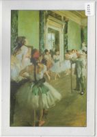 Edgar Degas - Die Tanzklasse 1874