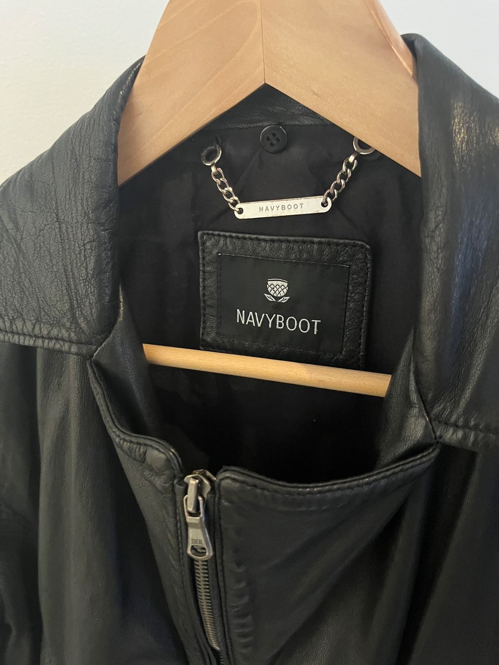 Navyboot Giacche: Veste en cuir, Navyboot – Usato da Savagnier venduto da taianab 1