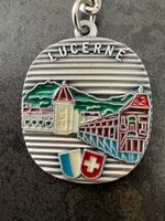 Schlüsselanhänger selten Pin alt Luzern Kappelbrücke Löwe 🤩