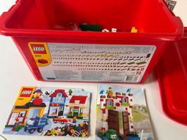 LEGO 6053 Bauklötze mit Anleitung in roter Kiste