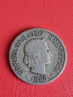 10 RAPPEN JAHR 1884 - SCHWEIZ