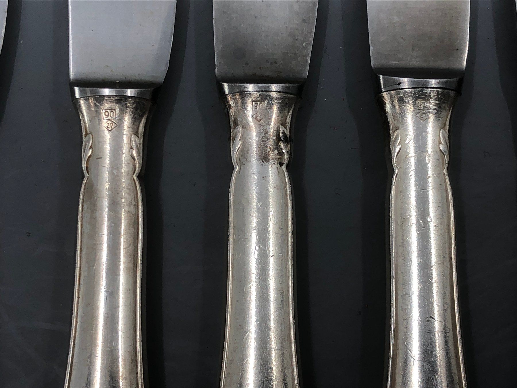 WMF Posate: 6 Tafelmesser versilbert WMF Modell: 2700 – Usato da Basel venduto da Tiabeanie 7