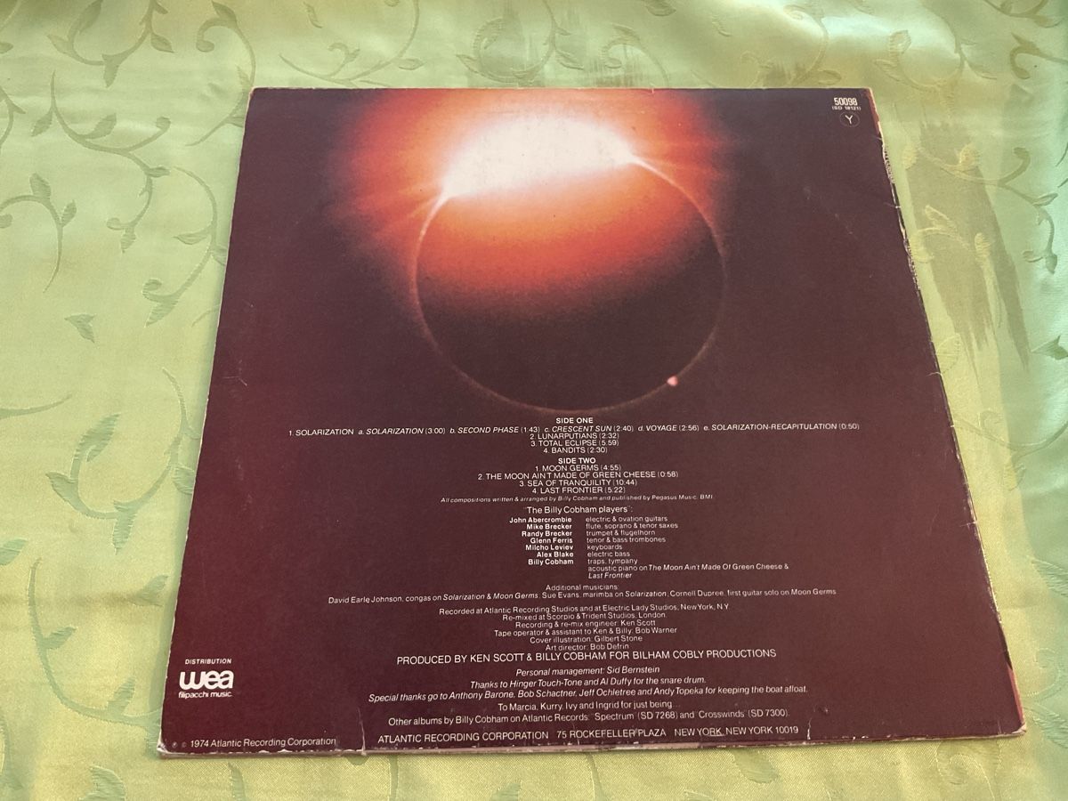 Dischi in vinile: Billy Cobham Total Eclipse  LP Platte Vinyl 1974 USA – Usato da Steinach venduto da Quarkie 1