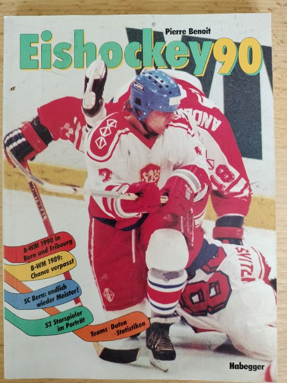 Schweizer Eishockey Buch von 1990 Kaufen auf Ricardo