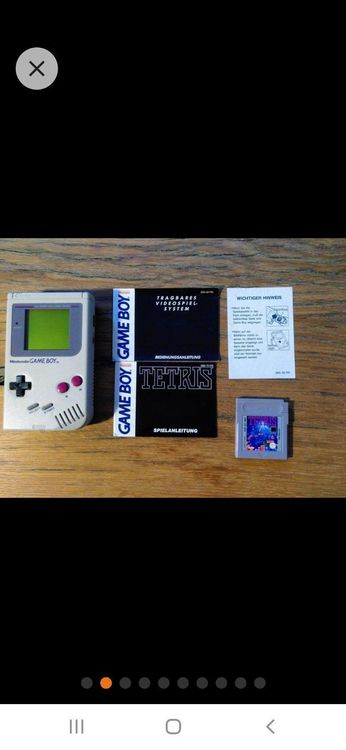 Ab 1Fr!!!!!!Nintendo Gameboy Original mit OVP und Spiel! TOP | Kaufen ...