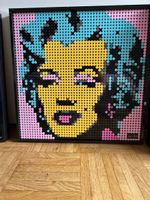 Lego Marilyn Monroe di Andy Warhol
