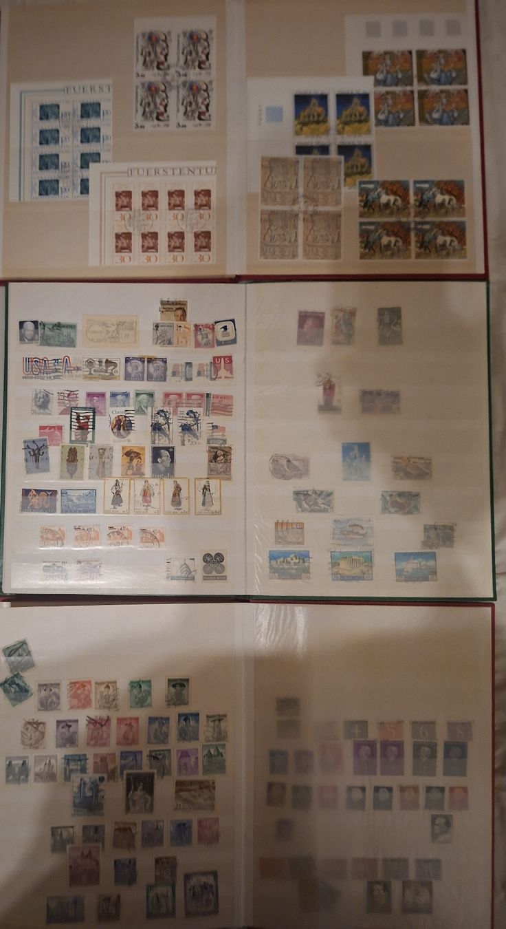 Tous les timbres: 6 Alben diverser Marken gemischt – D'occasion à Balgach par SIMEON27 2