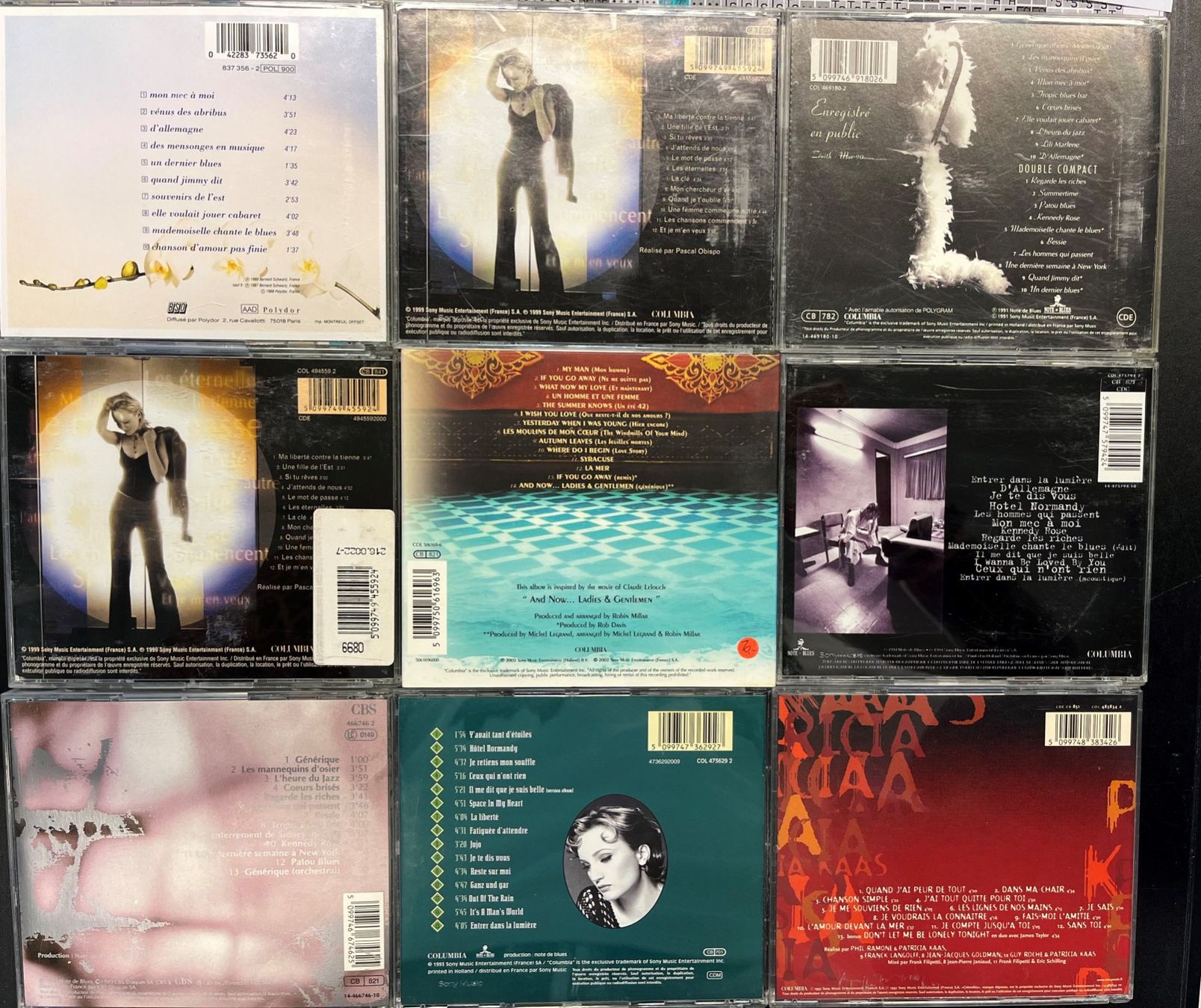 CD: CD Sammlung Patricia Kaas 9 Stück – Usato da Basel venduto da andipfandi 1