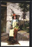 Val Verzasca, Costume ticinese, Junge Fr