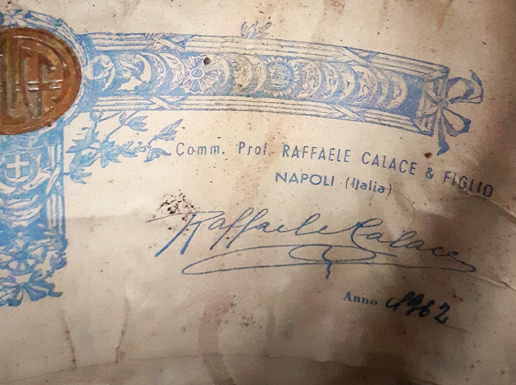 Strumenti musicali: Mandolino RAFFAELE CALACE Napoli 1962 – Usato da Locarno venduto da Antonio41 1
