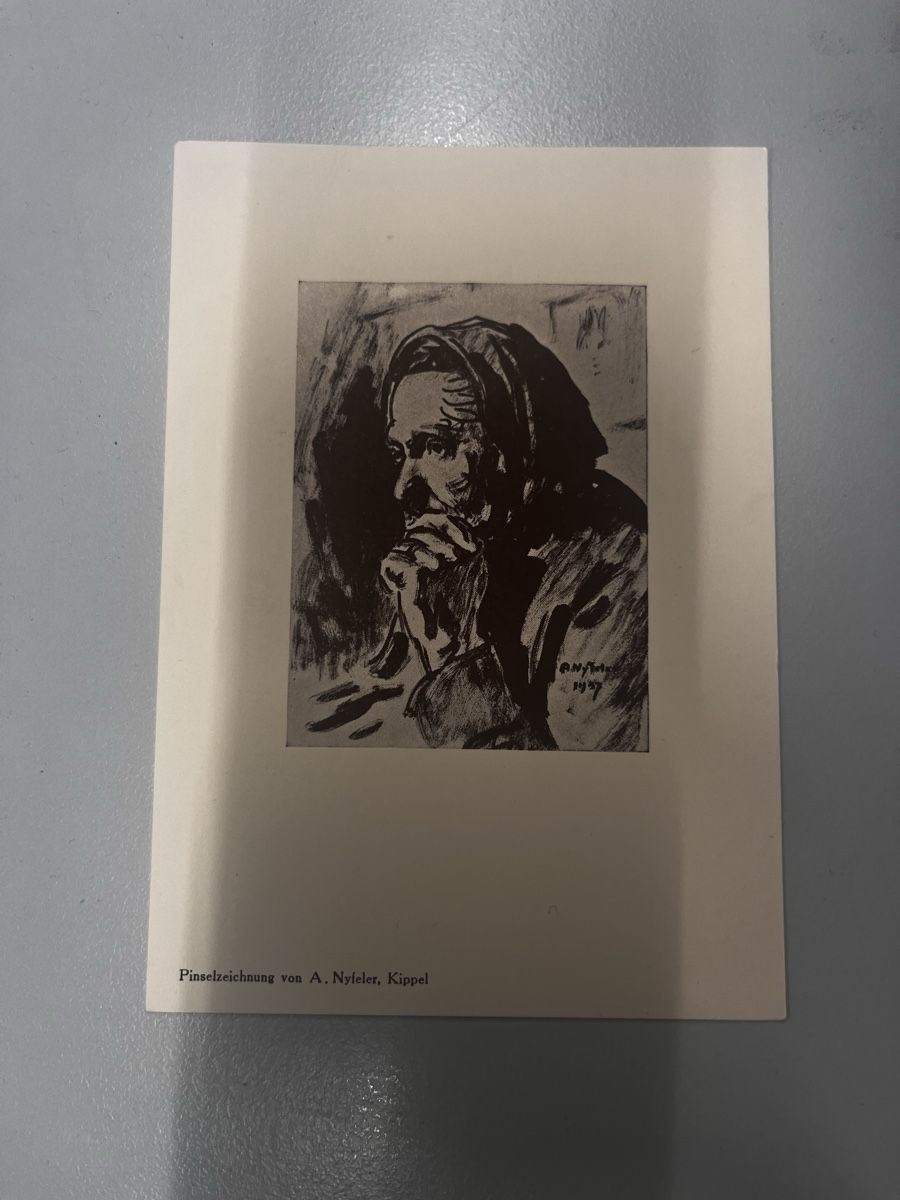 Ansichtskarten: Ansichtskarte von A. Nyfeler, Kippel 57  – Gebraucht aus Muttenz von Totkel