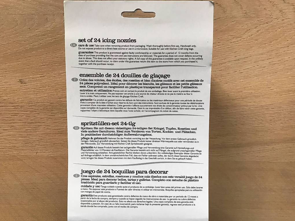 Tutti gli attrezzi: Set 24 douilles glaçage – Usato da Le Sentier venduto da omn_85j8 2