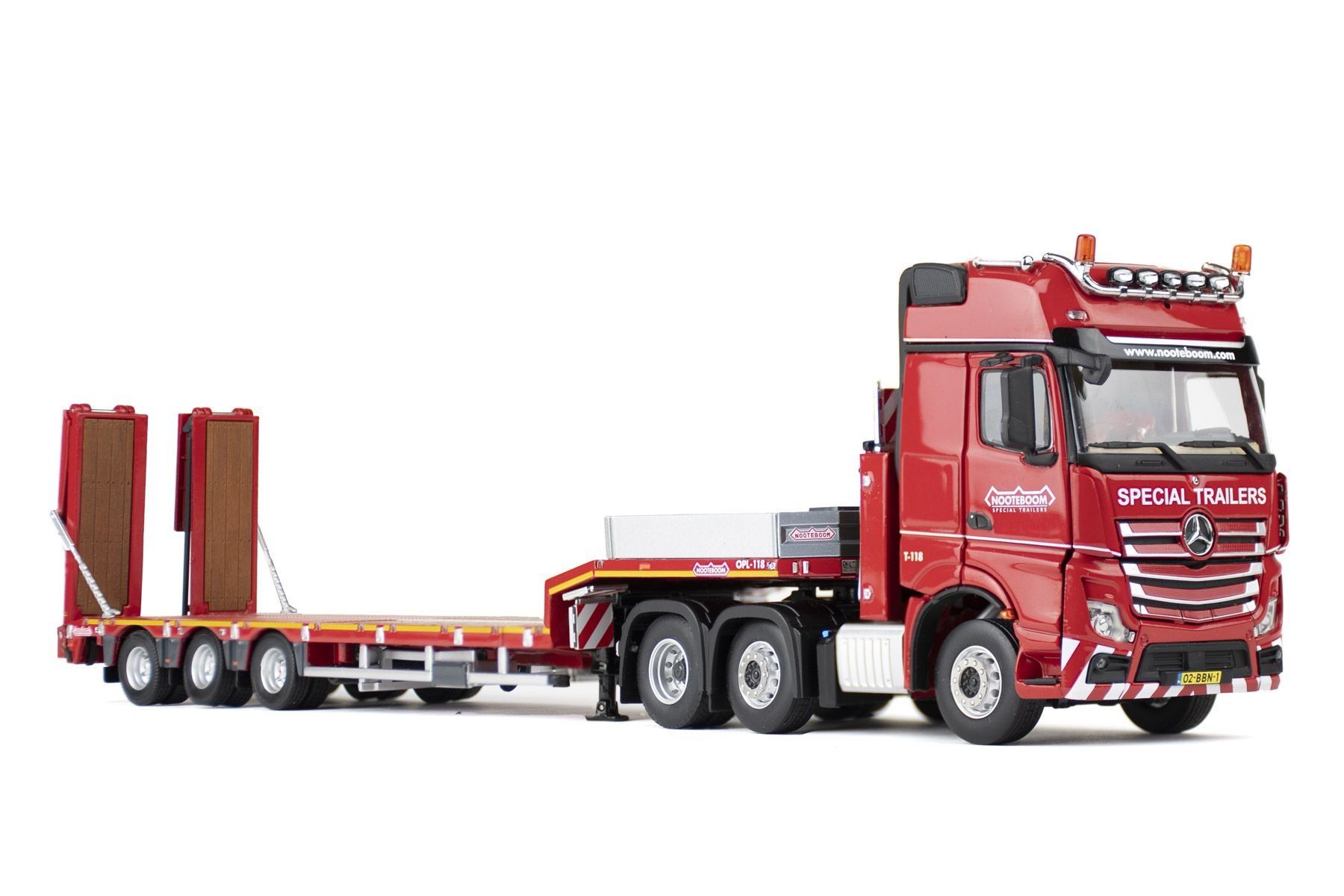 Modellbausätze & Standmodelle: 1:50 imc MB Actros 6x2 MCOS 3a Nooteboom – Neu und originalverpackt aus Affoltern am Albis von Modellshop-8910 1