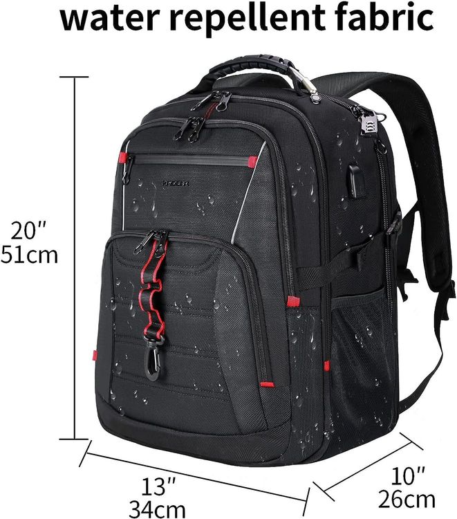 Laptop Rucksack Herren Schulrucksack für Zoll (Neu und - Main Image