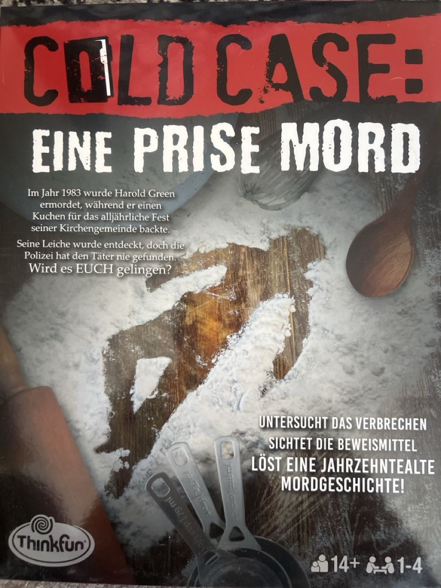 Spiele: Cold Case Eine Prise Mord Brettspiel neuwertig – Neu und originalverpackt aus Frenkendorf von jorge0000