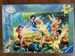 Ravensburger Puzzle Disney Fairies, 100 Teile, komplett