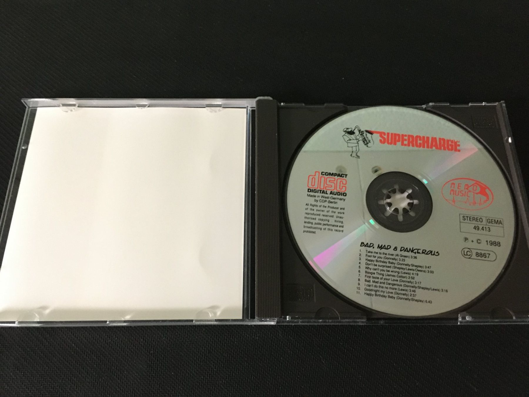 CD: Supercharge - Bad, Mad & Dangerous -CD- – Usato da St.Gallen venduto da MedienJoe 1