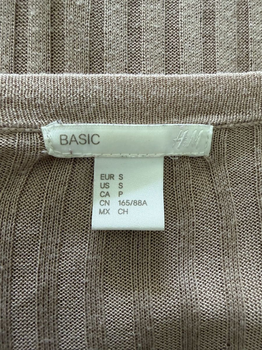 H&M Maglioni & Felpe: H&M Feinstrickpullover Beige Gr. S Longsleeve Langarmshirt – Usato da Glattpark(Opfikon) venduto da neu_z6sm 5