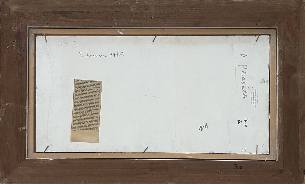 Gemälde: Clement Max (1912-1995) – Gebraucht aus Grosshöchstetten von Perle1951 3