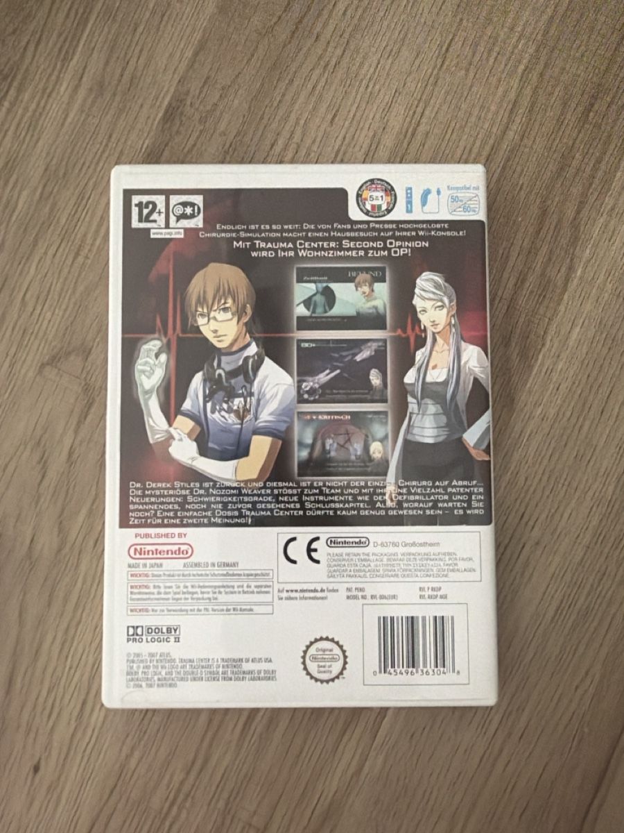 Spiele: Trauma Center Second Opinion Nintendo Wii – Gebraucht aus Hagendorn von masterchieff 1